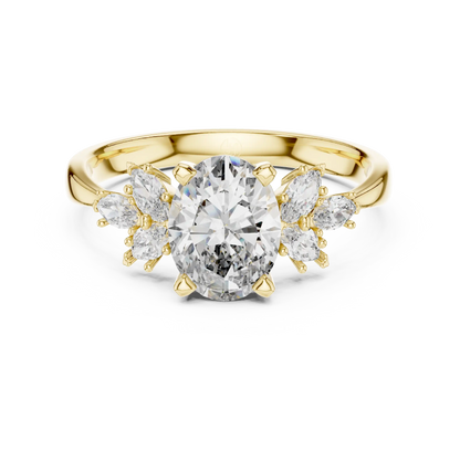 Winglet Diamond Ring