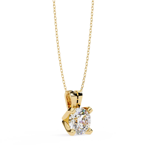 Solitaire Belle Diamond Pendant