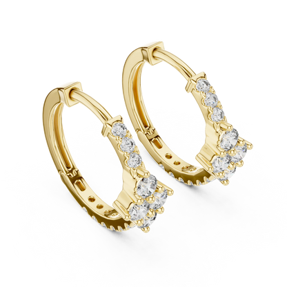 Cluster Earrings