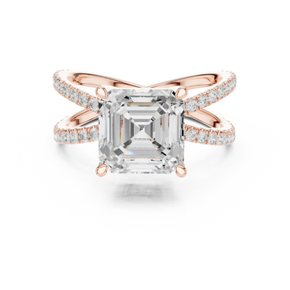 Elyse Cross Diamond Ring