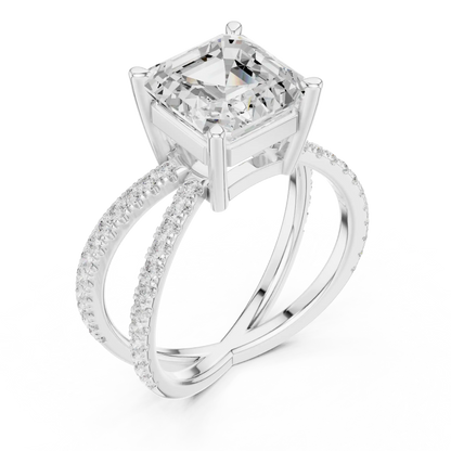 Elyse Cross Diamond Ring