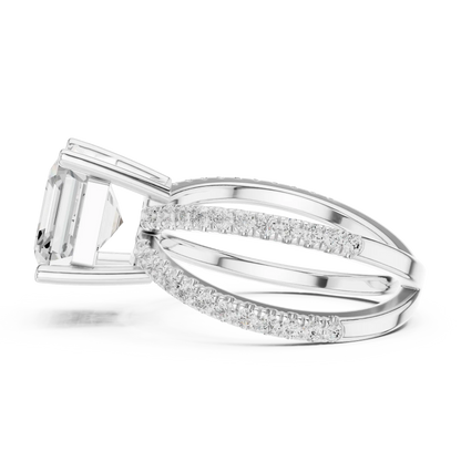 Elyse Cross Diamond Ring