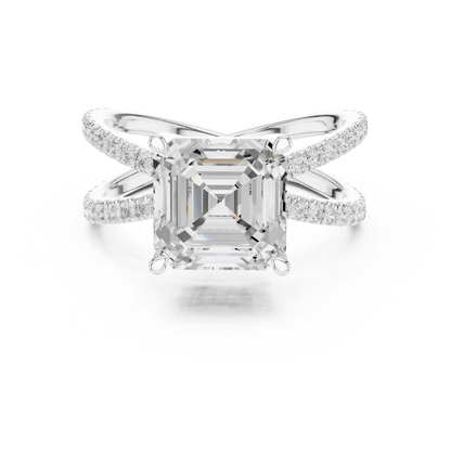 Elyse Cross Diamond Ring