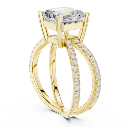 Elyse Cross Diamond Ring