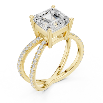 Elyse Cross Diamond Ring