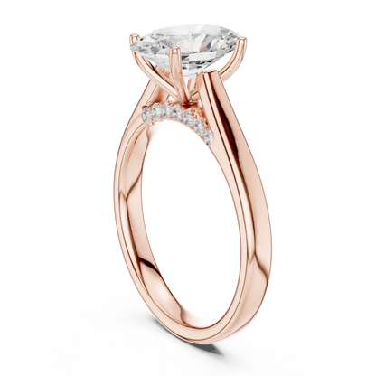 Hidden Sparkle Diamond Ring