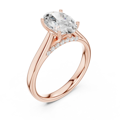 Hidden Sparkle Diamond Ring