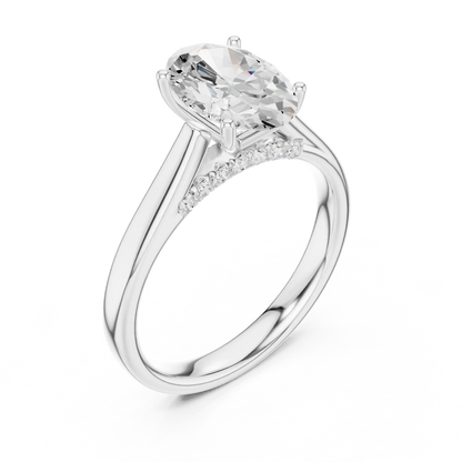 Hidden Sparkle Diamond Ring