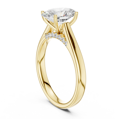 Hidden Sparkle Diamond Ring