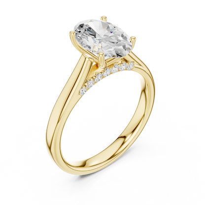 Hidden Sparkle Diamond Ring