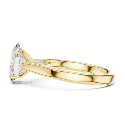 Hidden Sparkle Diamond Ring