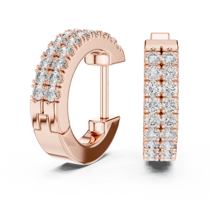 Twin-Glow Bali Earrings