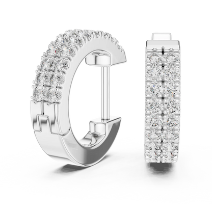 Twin-Glow Bali Earrings