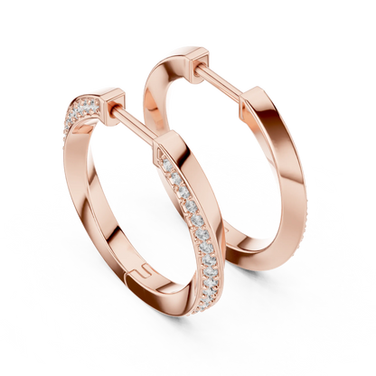 The Tiny Twist Bali Earrings