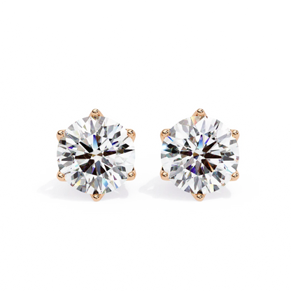 Hexa Stud Earrings