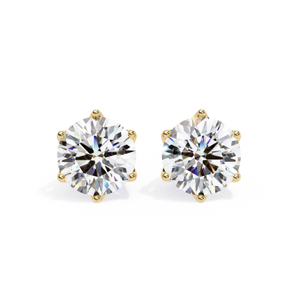 Hexa Stud Earrings