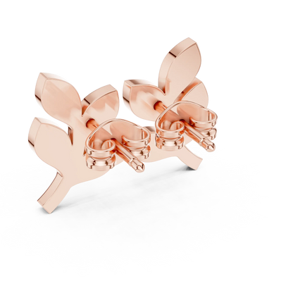 Virelle Leaf Stud Earrings