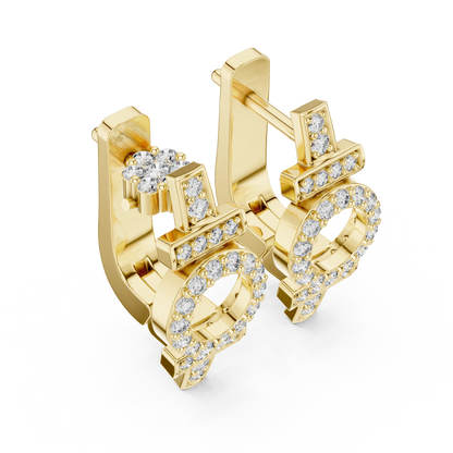 Aurelia Halo Earrings