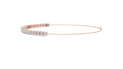 Half Arc Diamond Bracelet