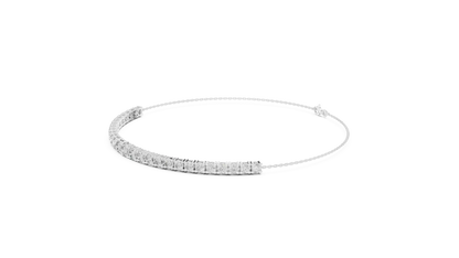Half Arc Diamond Bracelet