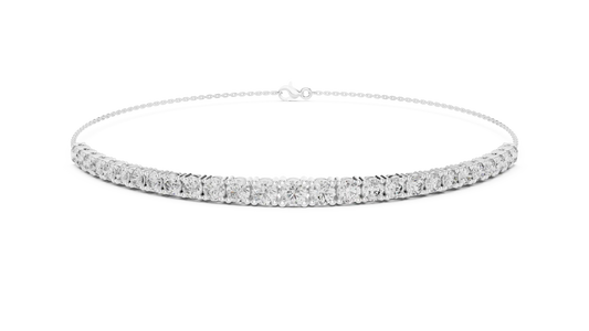 Half Arc Diamond Bracelet