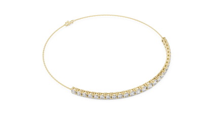 Half Arc Diamond Bracelet