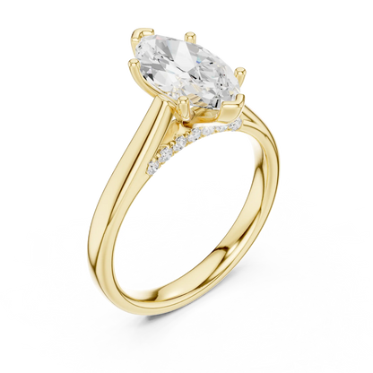 Marquisette Diamond Ring