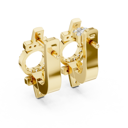 Aurelia Halo Earrings