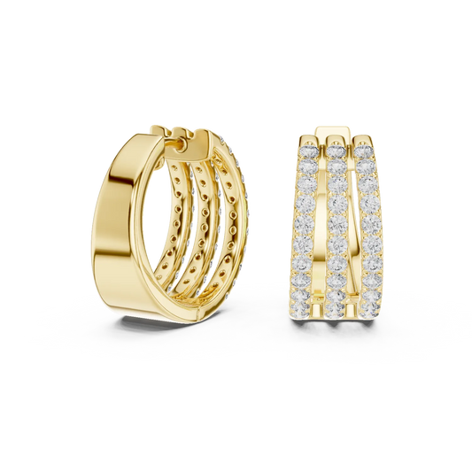 The Trilogy Shine Bali Earrings