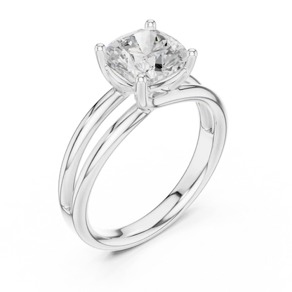 Twin Arc Diamond Ring