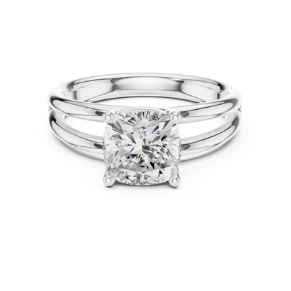 Twin Arc Diamond Ring