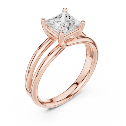 Crossing Streams Diamond Ring