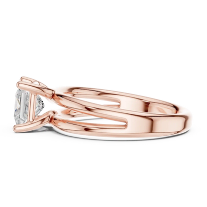 Crossing Streams Diamond Ring
