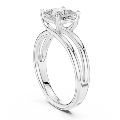 Crossing Streams Diamond Ring