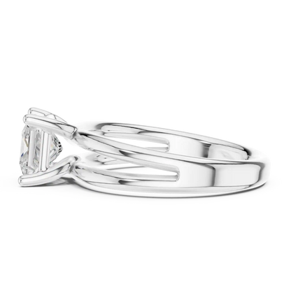 Crossing Streams Diamond Ring