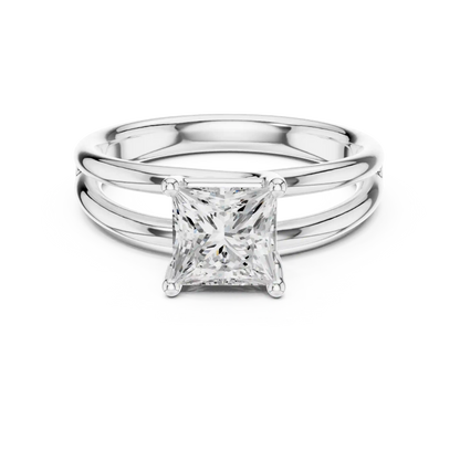 Crossing Streams Diamond Ring