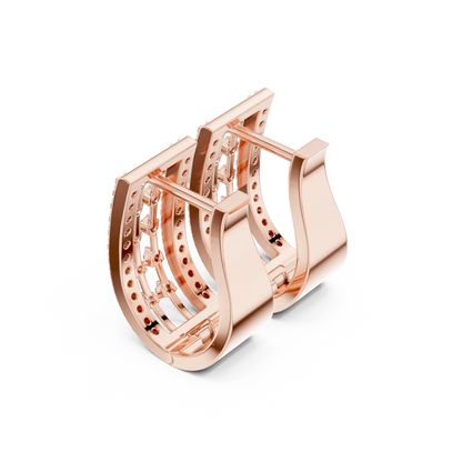 Cascade Hoop Earrings