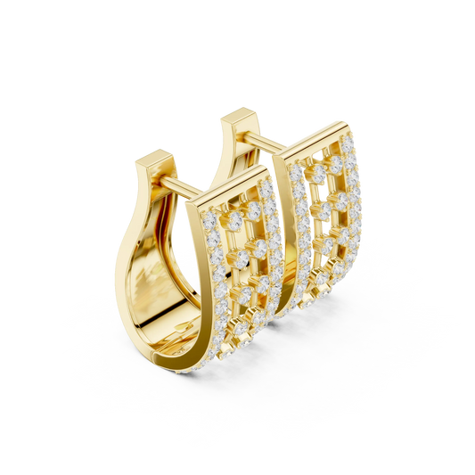 Cascade Hoop Earrings