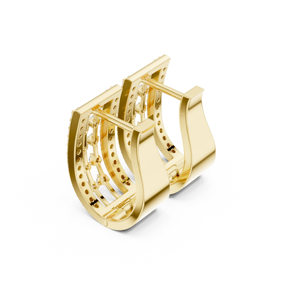 Cascade Hoop Earrings
