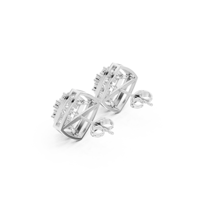 Glimmer Cube Earrings