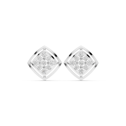 Glimmer Cube Earrings