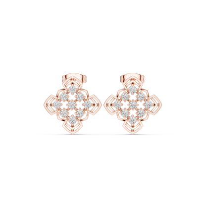 The Honeycomb Spark Earrings