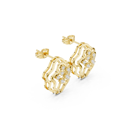 The Wavy Wonder Earrings