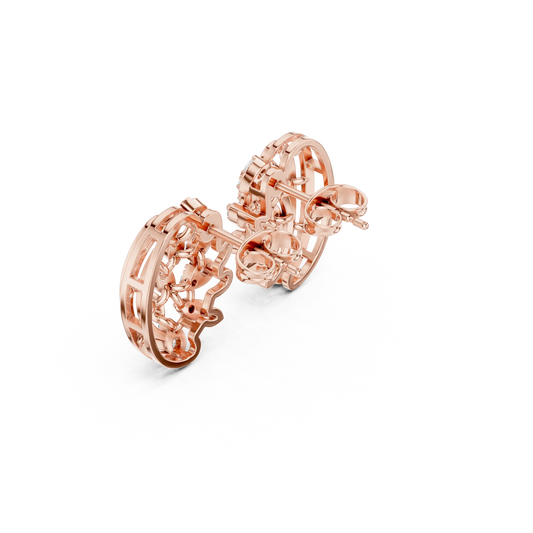 Glimmer Curl Earrings