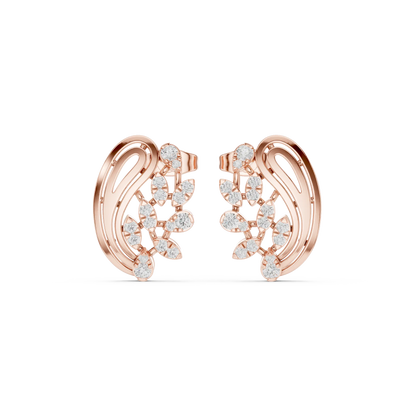 Glimmer Curl Earrings
