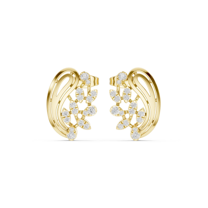 Glimmer Curl Earrings