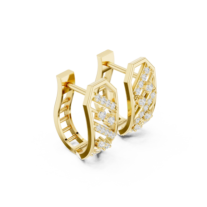 Slant Spark Earrings