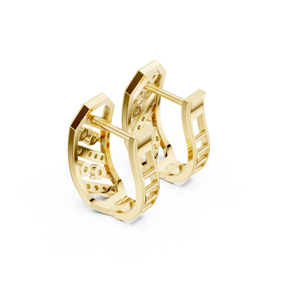 Slant Spark Earrings