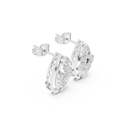 Open Bloom Earrings