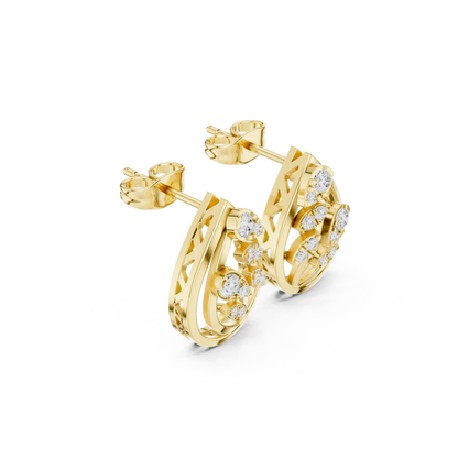 Open Bloom Earrings